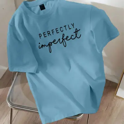 Drop Shoulder Printed T-Shirt