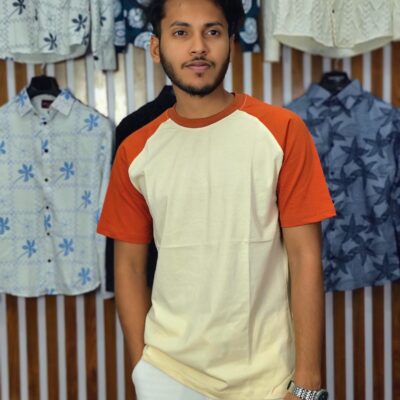 Raglan Half Sleeve T-Shirt