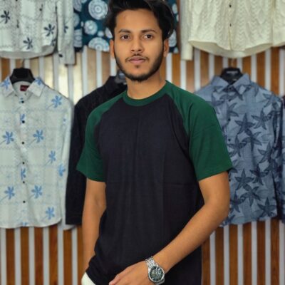 Raglan Half Sleeve T-Shirt