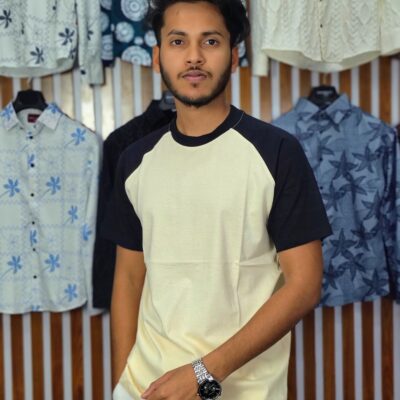 Raglan Half Sleeve T-Shirt