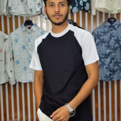 Raglan Half Sleeve T-Shirt