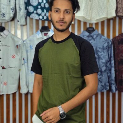 Raglan Half Sleeve T-Shirt