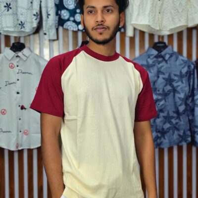 Raglan Half Sleeve T-Shirt