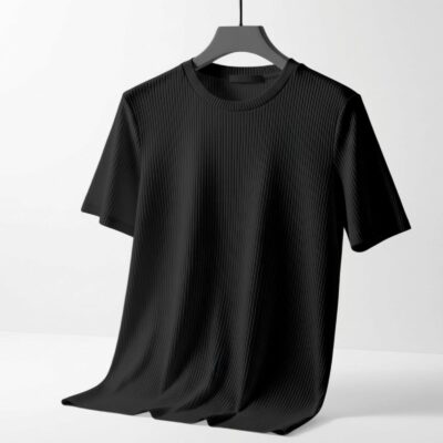2/2 Rib Cotton Half Sleeve T-Shirt