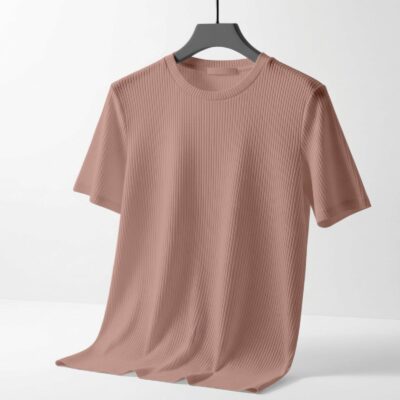 2/2 Rib Cotton Half Sleeve T-Shirt