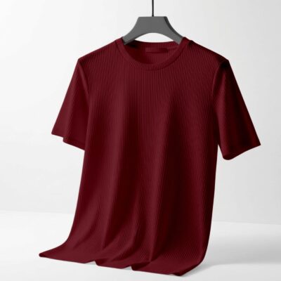 2/2 Rib Cotton Half Sleeve T-Shirt