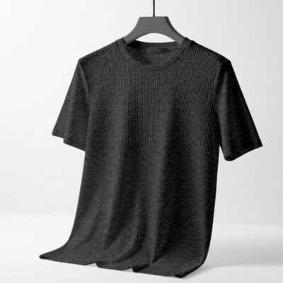 2/2 Rib Cotton Half Sleeve T-Shirt