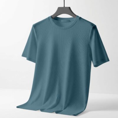 2/2 Rib Cotton Half Sleeve T-Shirt