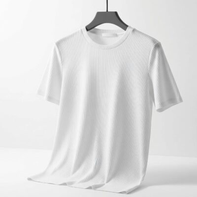2/2 Rib Cotton Half Sleeve T-Shirt