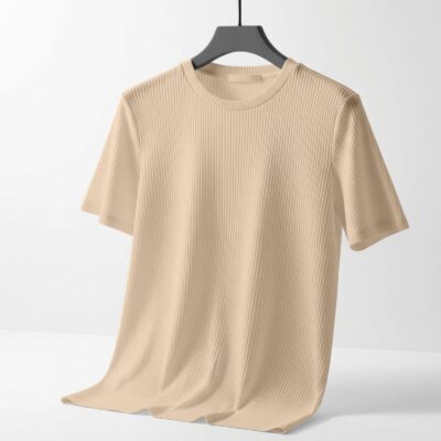 2/2 Rib Cotton Half Sleeve T-Shirt