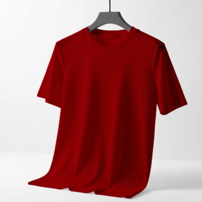 2/2 Rib Cotton Half Sleeve T-Shirt