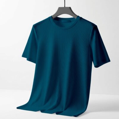 2/2 Rib Cotton Half Sleeve T-Shirt