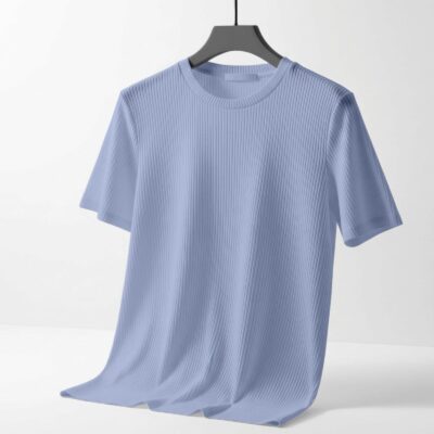 2/2 Rib Cotton Half Sleeve T-Shirt