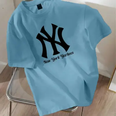 Drop Shoulder Printed T-Shirt