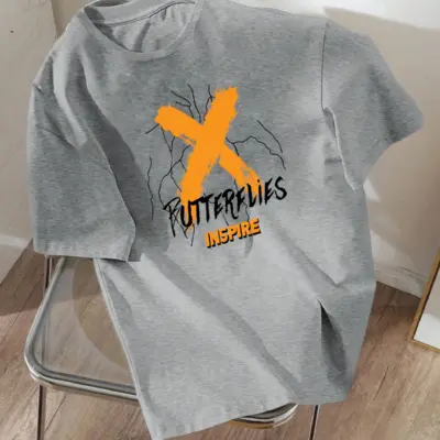 Drop Shoulder Printed T-Shirt