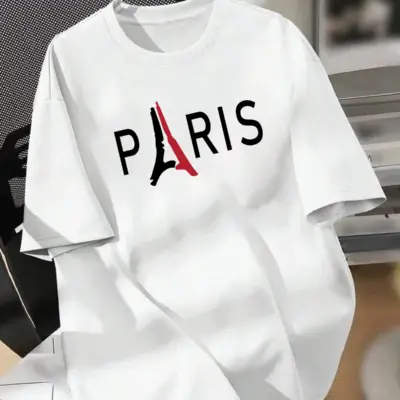 Drop Shoulder Printed T-Shirt