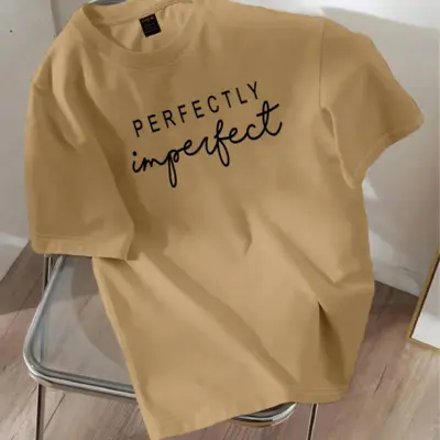 Drop Shoulder Printed T-Shirt