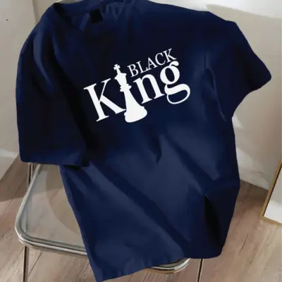 Drop Shoulder Printed T-Shirt