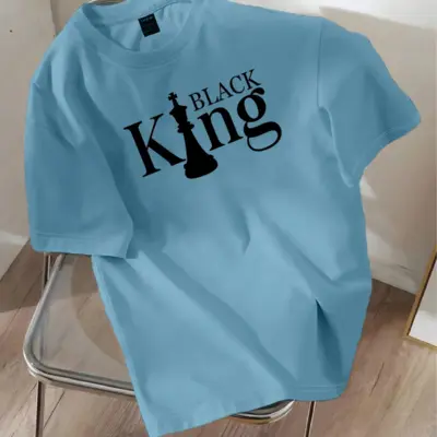 Drop Shoulder Printed T-Shirt