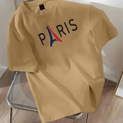 Drop Shoulder Printed T-Shirt