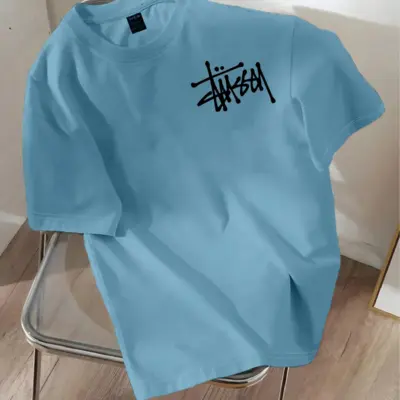 Drop Shoulder Printed T-Shirt