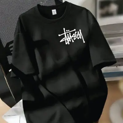 Drop Shoulder Printed T-Shirt