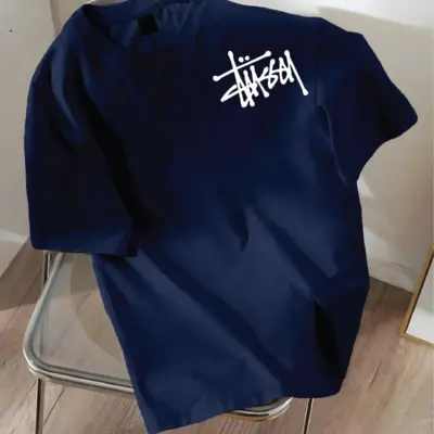 Drop Shoulder Printed T-Shirt