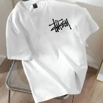 Drop Shoulder Printed T-Shirt