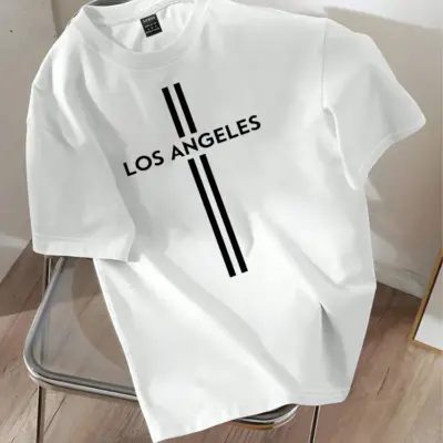 Drop Shoulder Printed T-Shirt