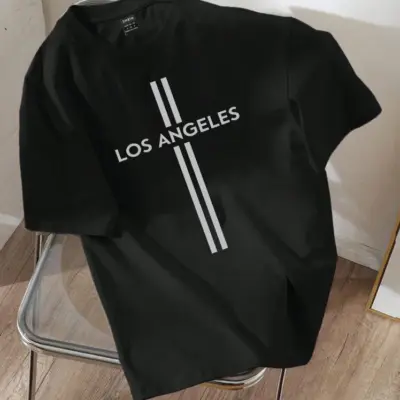 Drop Shoulder Printed T-Shirt