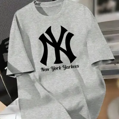 Drop Shoulder Printed T-Shirt