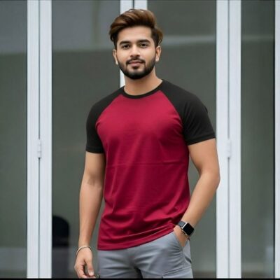 Raglan Half Sleeve T-Shirt