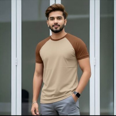 Raglan Half Sleeve T-Shirt