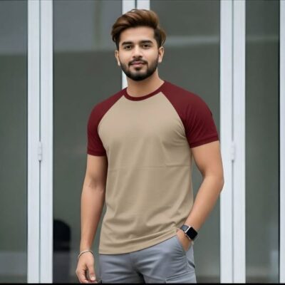 Raglan Half Sleeve T-Shirt
