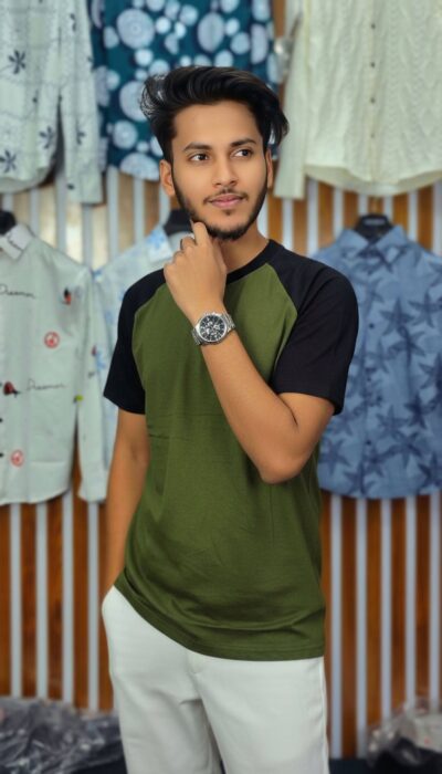 Raglan Half Sleeve T-Shirt