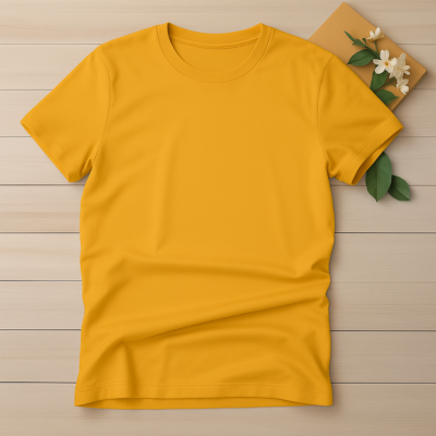 Solid  [ Cotton Regular T Shirt ]