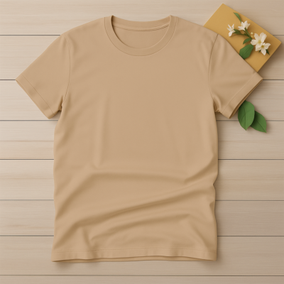 Solid  [ Cotton Regular T Shirt ]