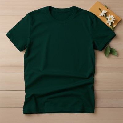 Solid  [ Cotton Regular T Shirt ]