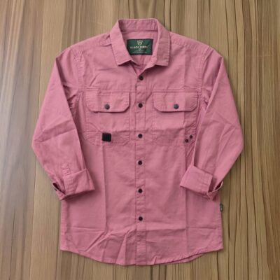 Unique Kaizer Cotton Double Pocket  Half Shirt