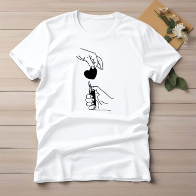 Printed Cotton Regular T Shirt