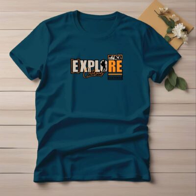 Printed Cotton Regular T Shirt