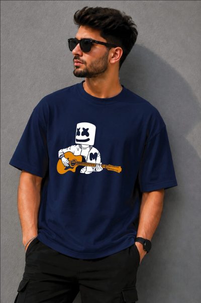 Premium Printed Drop-Shoulder T-Shirt