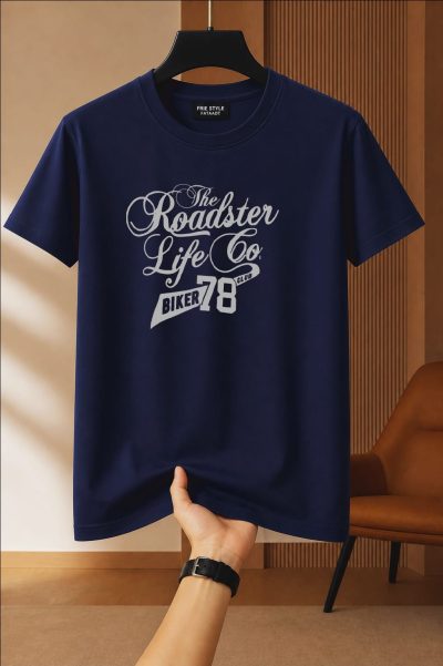 Printed Cotton Regular T Shirt