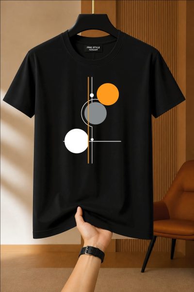 Printed Cotton Regular T Shirt