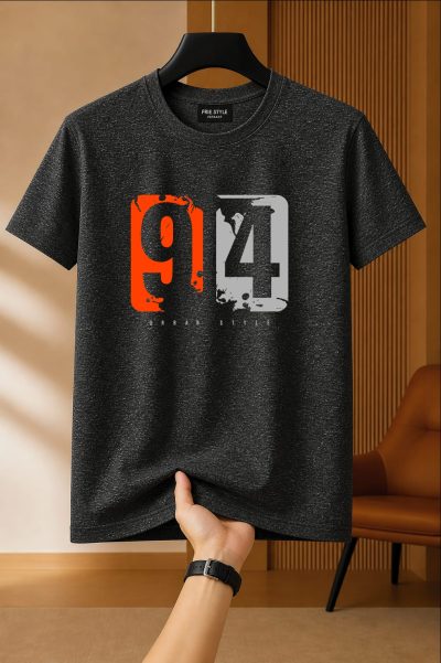Printed Cotton Regular T Shirt