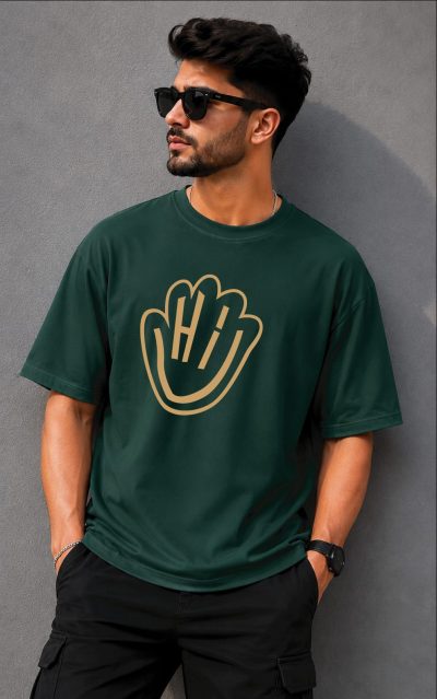 Premium Printed Drop-Shoulder T-Shirt