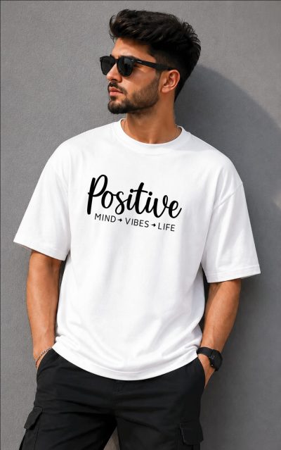 Premium Printed Drop-Shoulder T-Shirt
