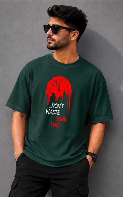 Premium Printed Drop-Shoulder T-Shirt
