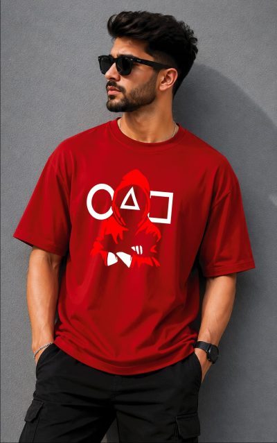 Premium Printed Drop-Shoulder T-Shirt