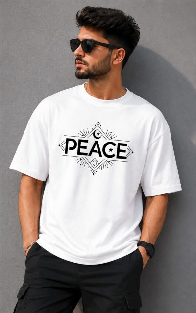 Premium Printed Drop-Shoulder T-Shirt